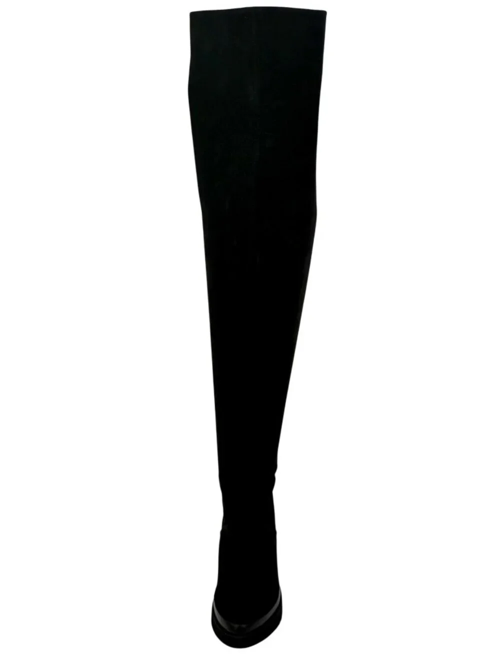 NIB Free People Black Spanish Suede Over The Knee Slouch Boots | Boho Whimsigoth